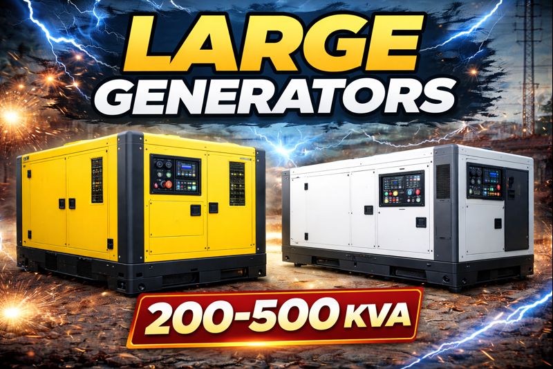 Large Generators (200-500 kVA)